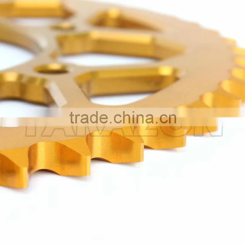 OEM new design CNC machined lightweight sport bike sprocket fit for R15