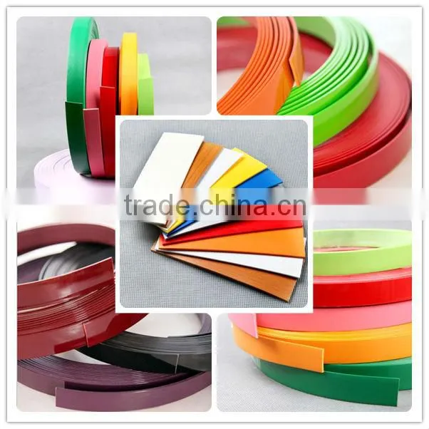 22mm preglued melamine edge banding for panel
