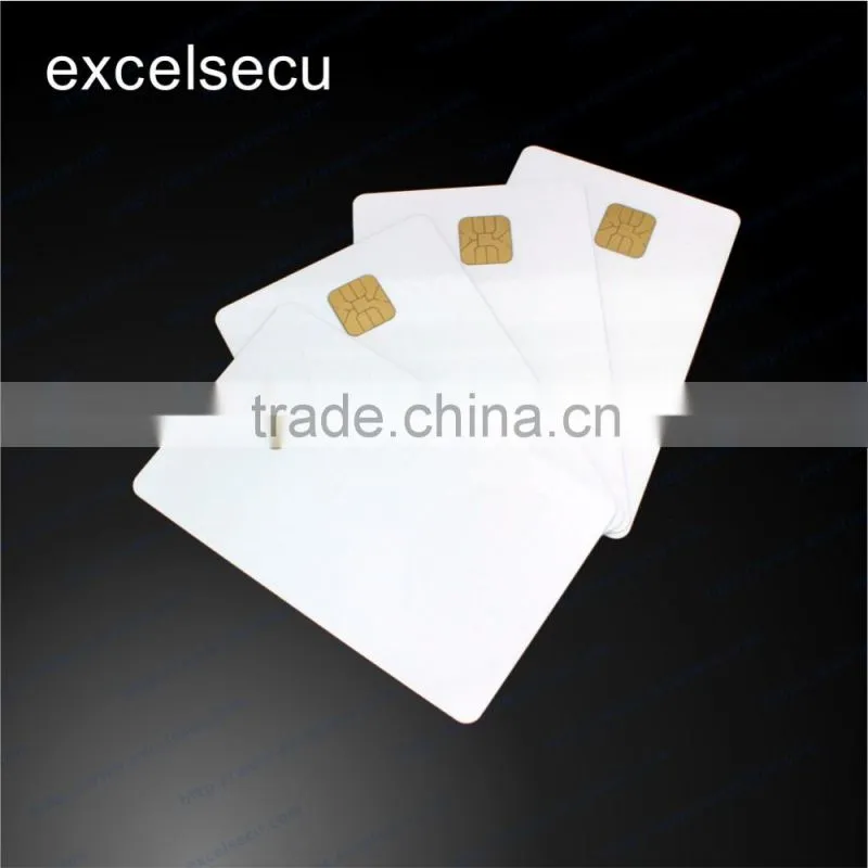 ESECU High quality customized software 8pin contact IC smart card for wide applications