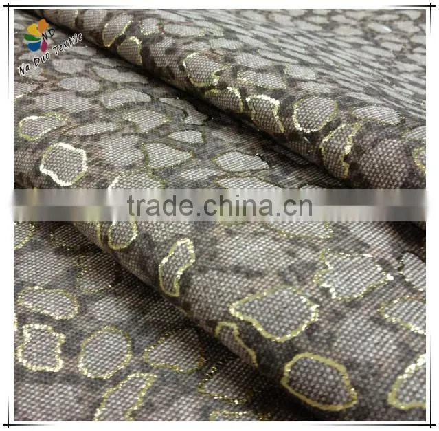 2013 new design Printed linen cotton fabric