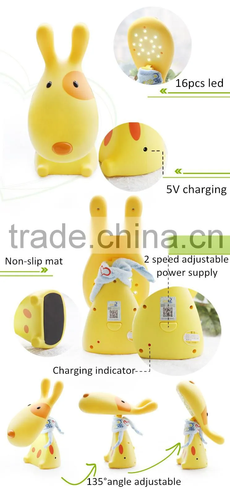 rechargeable led reading lamp, night read lamp