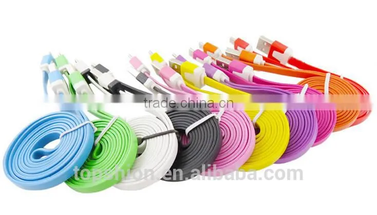 Alibaba express hot selling colorful for samsung micro usb charger cable, China Supplier
