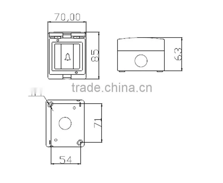 Saipwell Wholesale Modern Wall Switch