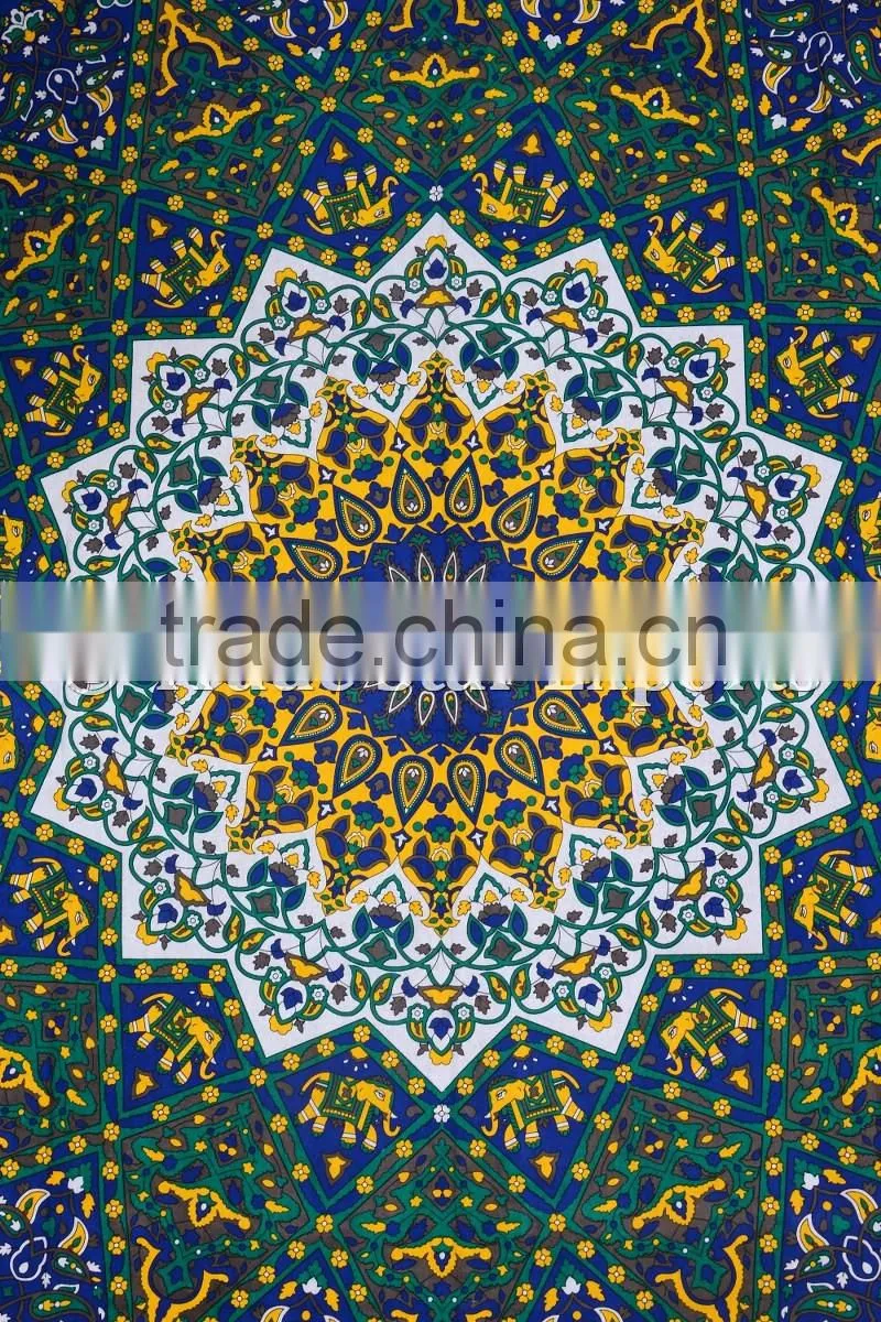 Twin Size Star Mandala Hippie Wall Decorative Art Boho Wall Hangers Tapestry