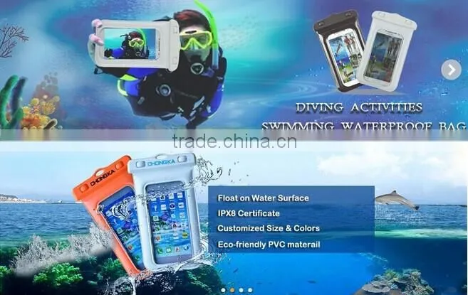 Promotional Good Quality Gifts PVC Waterproof Phone Bag