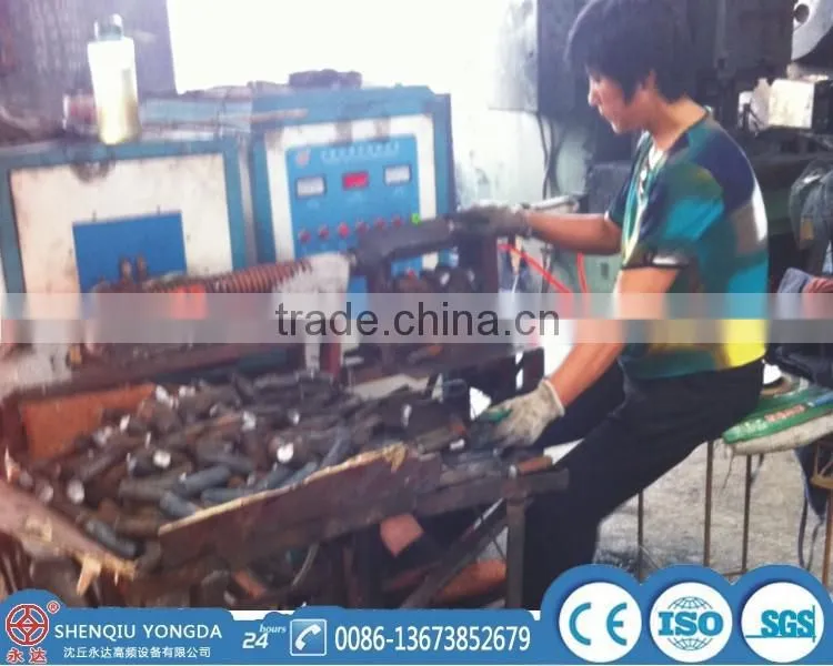 Super audio frequency 50KW induction nut forging machine