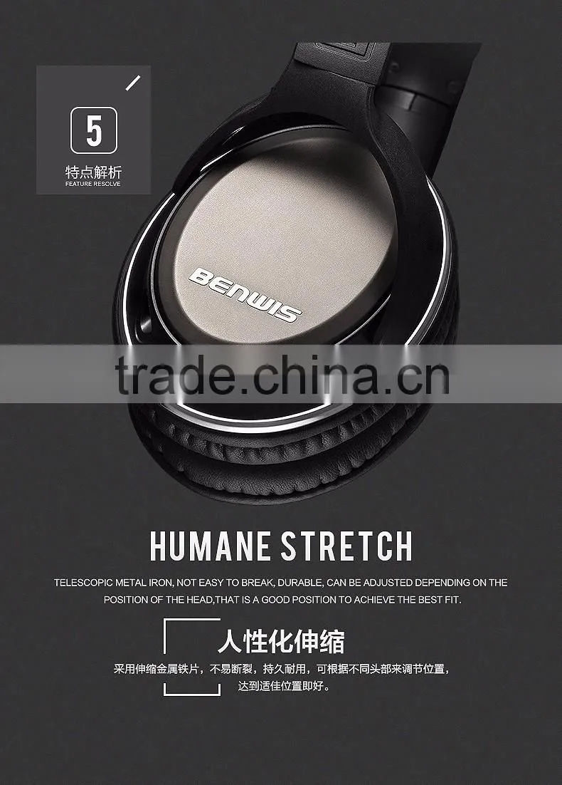 perfect for birthday christmas gift hot selling items in amazon good quality gadget H600 wired microphone headphone