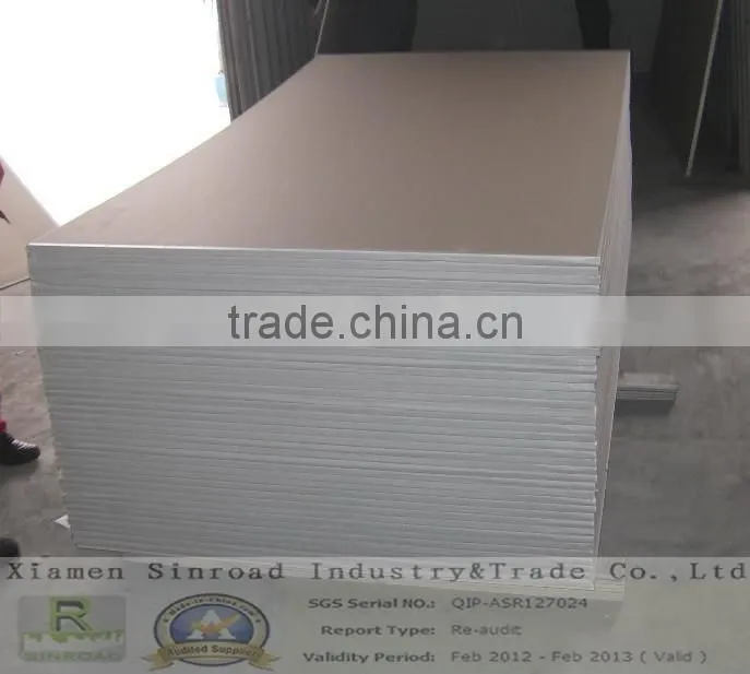 Gypsum Board for Wall Partition Drywall