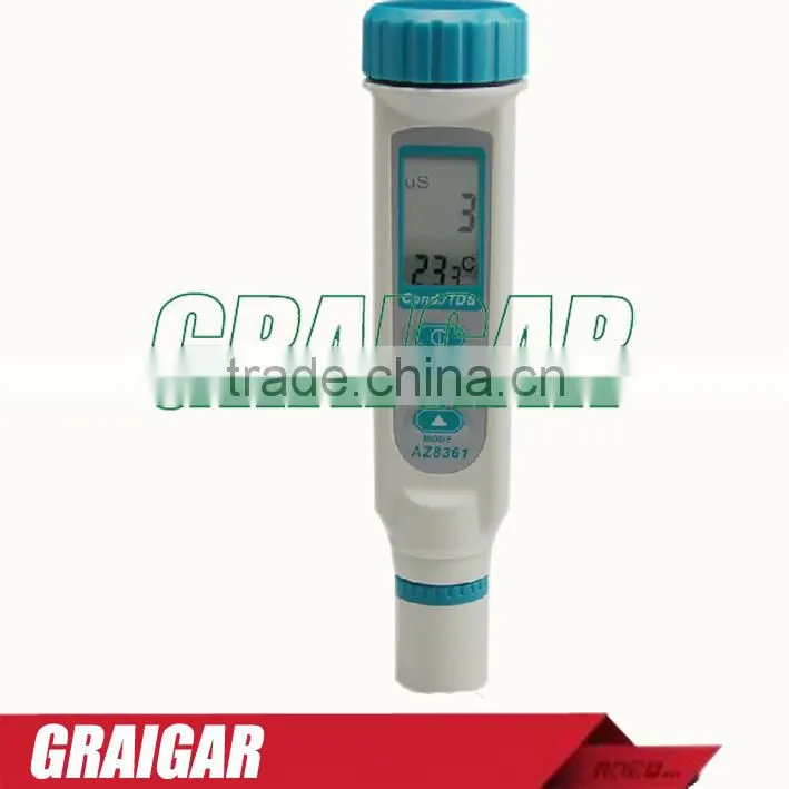 AZ8361 portable conductivity meter/TDS conductivity detector/conductivity tester/DS