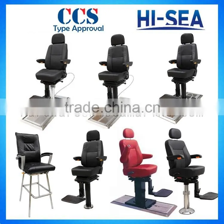 Marine Pilot Chair with 2 Sliding Plates