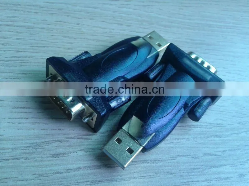 USB 2.0 to RS232 double usb DB25 to serial db9 rs232 adapter cable