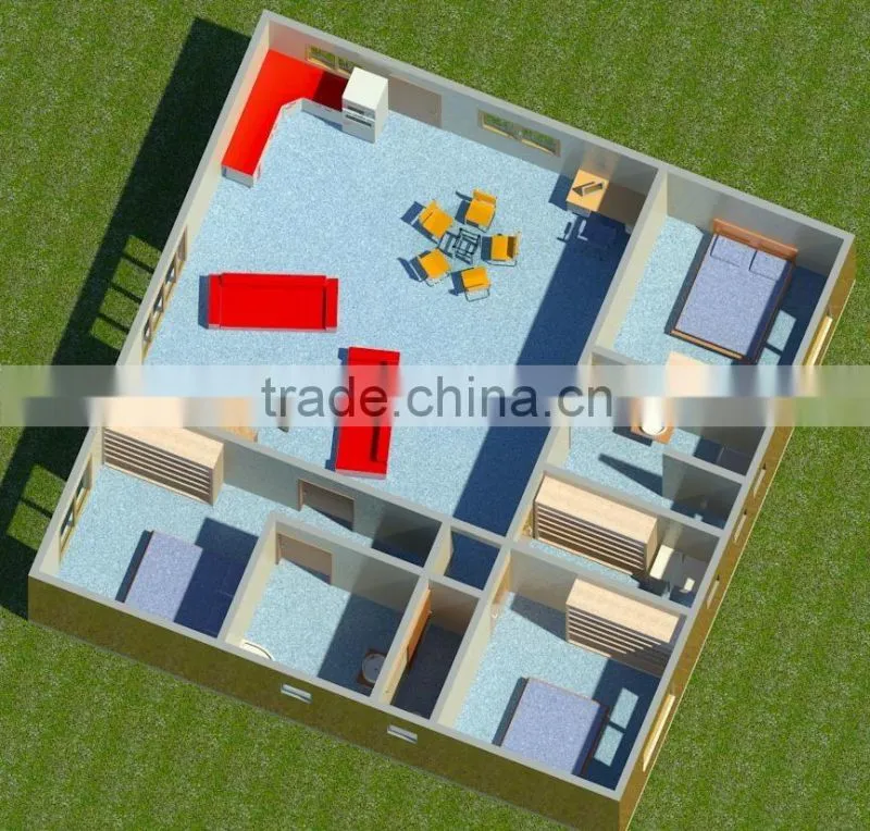Fast construction 40ft mobile home