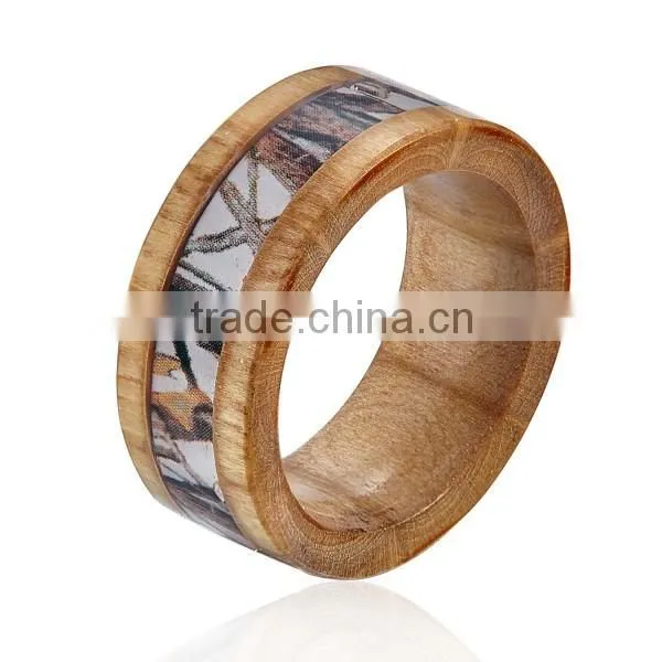 Natural Wood Ring, Wooden Jewelry Ring