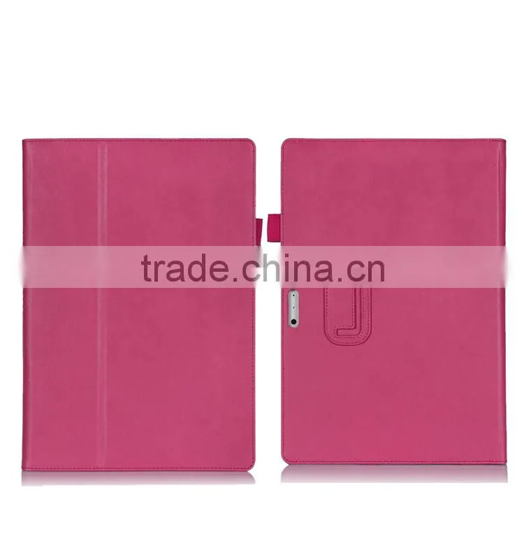 2015 new coming and hot selling flip cover sleeve for microsoft surface tablet