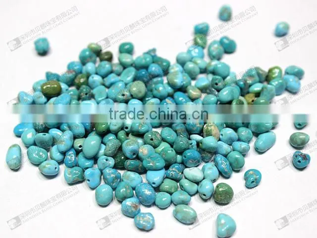 Hot sale natural turquoise beads for necklaces