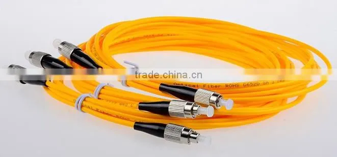 FC LC Single Mode Fiber Optic Patch Cord Cable