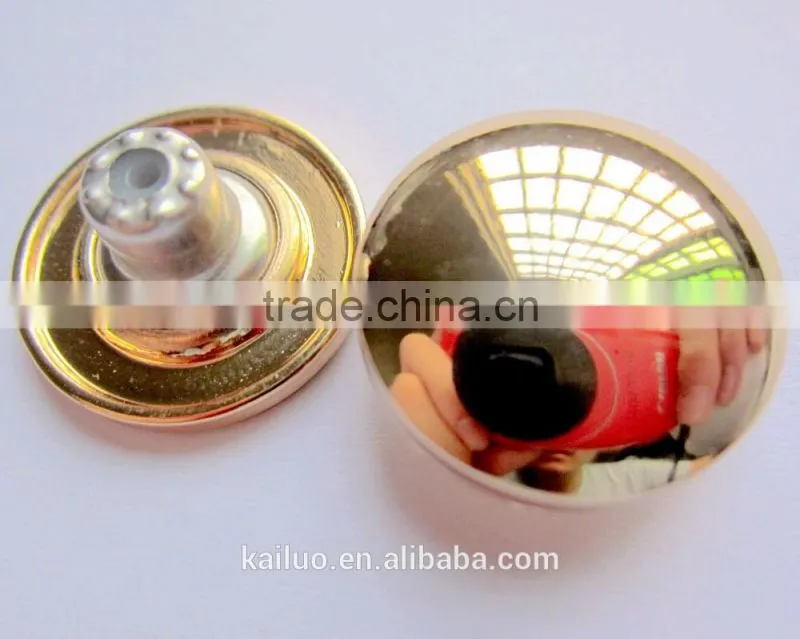 shiry gold color button