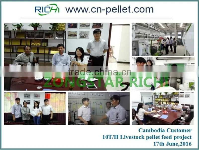 Our Customer Visit Factory _ RICHI _ Feed Pellet Production Line _ Pellet Mahinery