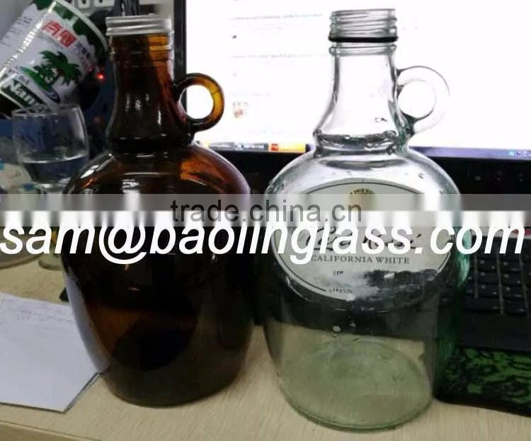 homebrew bottles beer jug