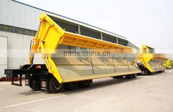 Titan Aluminum tractor hydraulic small farm dump trailer for sale