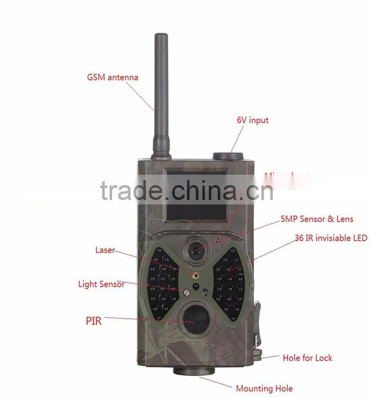 GSM Wild Scouting Camera SMS Control Hunting Camera