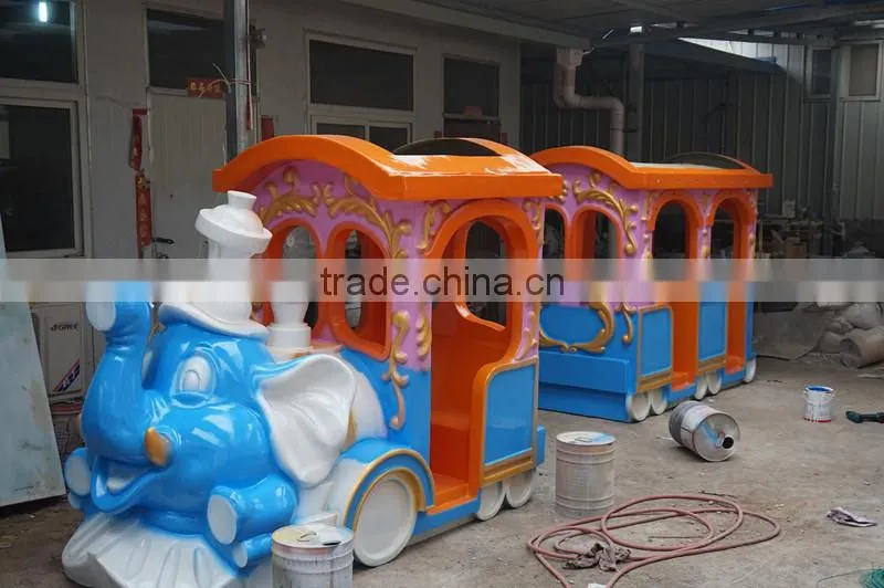 Hot sale!Amusement ride electric outdoor mini rail train for sale