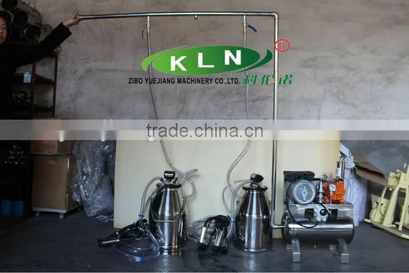 vacuum pump type fixed pipeline cow milking machine