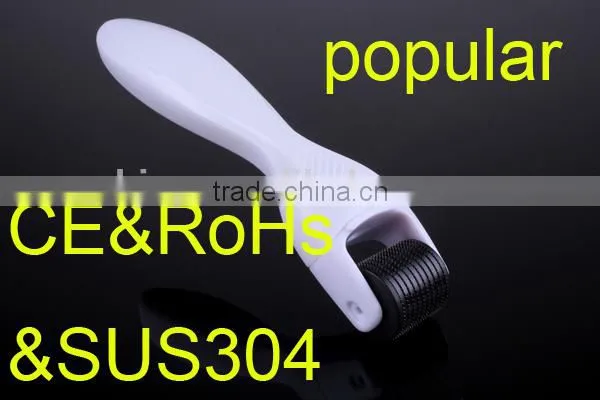 600 Titanium Needles Dermaroller for Body with Changeable Roller Head