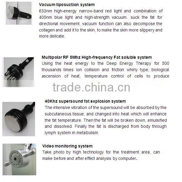 Resonable Price!! ultrasonic beauty machine to disslve the fat (FB-F017) for loss weight