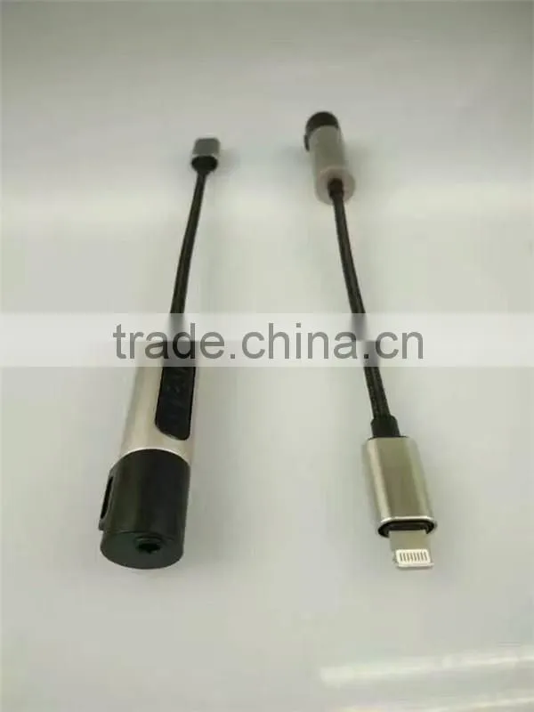 Converter to 3.5MM Headphone Headset Jack Charger Earphone Cable for iPhone 7 Plus