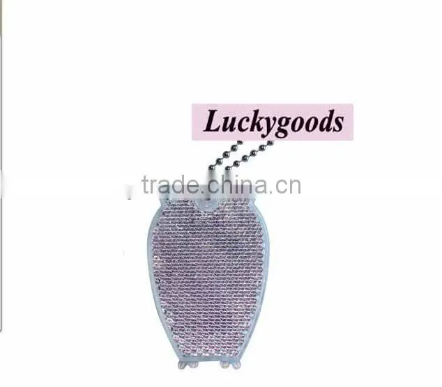 reflective ive personalized heart shaped custom soft pvc keychains