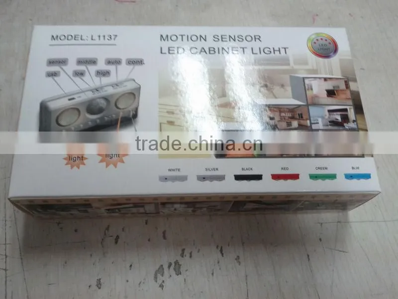 Human body infrared sensor cabinet light specification