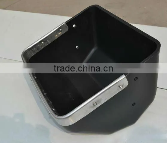 Plastic Trough With Stainless Steel Rim
