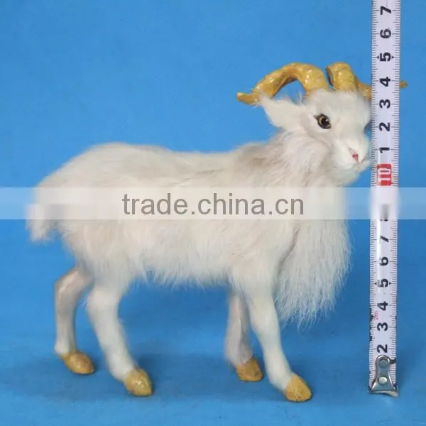 made in china Plush Animal cute life size sheep flame resistant used commercial christmas decorations