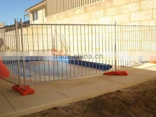 hot dipped galvanized Safety removable temporary swimming pool fence