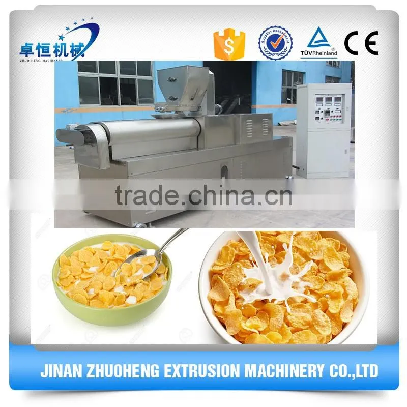 European Technology automatic breakfast cereal corn flake snack food processing equipment