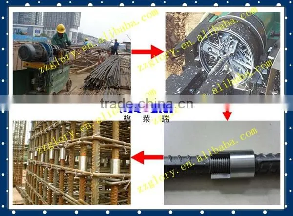 screw rolling machine for construction machinery for rebar