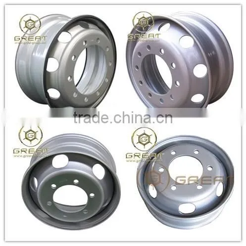 truck rim 22.5x11.75 tubeless wheel for truck
