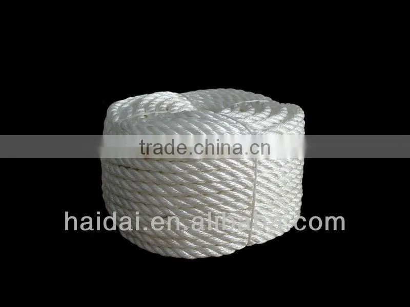 Best price 3 Strand twisted Nylon anchor rope