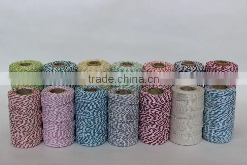 cotton baker twine/mixed colours