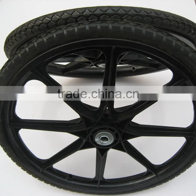 20 inch plastic wheels (20x1.75, 20x2.125)