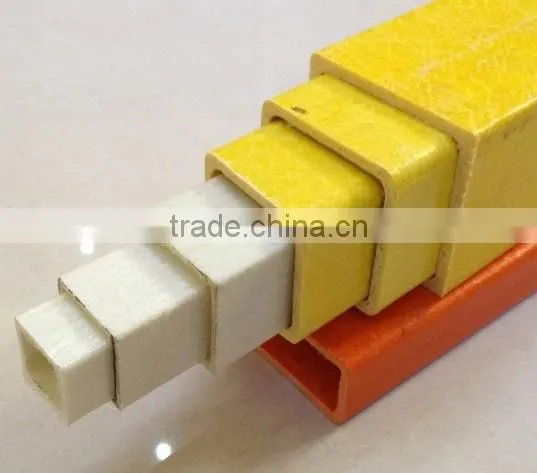 carbon fiber tube/FRP steel square tube/fiberglass pipe prices