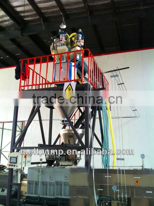Single screw volumetric feeder for pellet