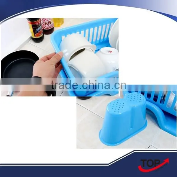 2016 new design plastic dish rack