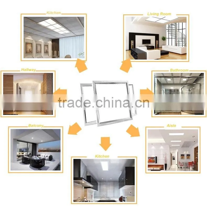 Ultra Thin Led Panel light 300x600 18W 20W 24W IP44 IP65 85V 265V Warm White Natura