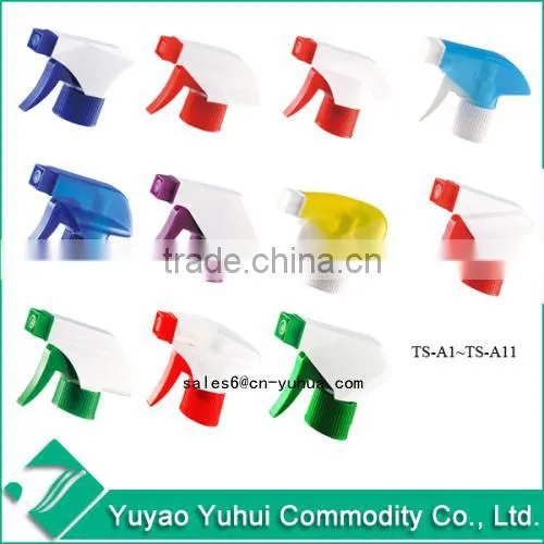 Colourful water perfume 24/410 plastic finger sprayer for personal care