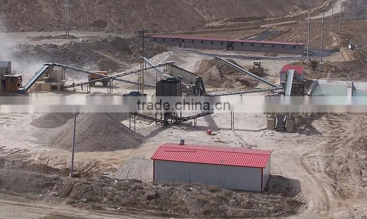 Low cost and high degree of automation Sand making line | Stone crushing production line