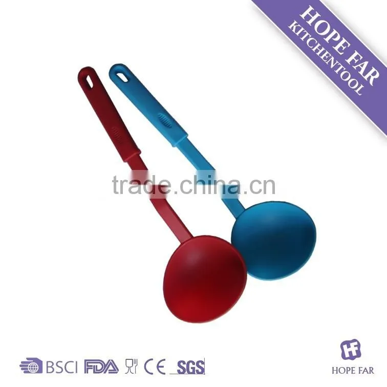 N246-8 Heat resistant 3pcs blue color nylon cooking tools set