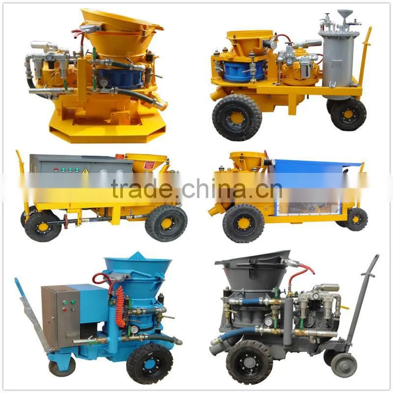 Wet shotcrete machine widely used shotcrete nozzle