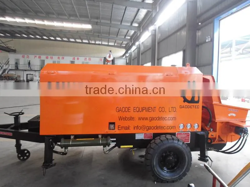Hot sale electric motor concrete mixer with pumps price